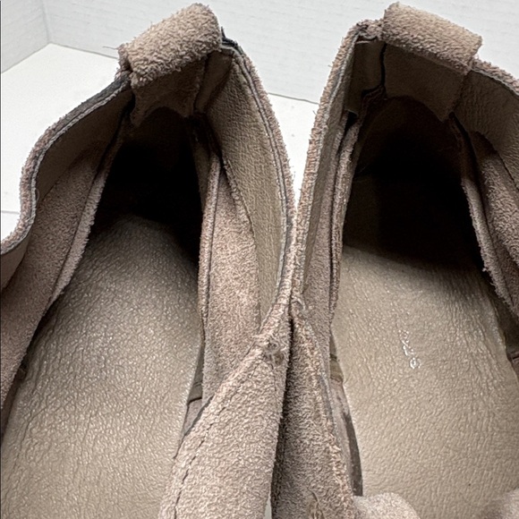 Tommy Bahama Evert Taupe Suede Desert Chukka Booties Women 9.5 Boho festival - Picture 10 of 11